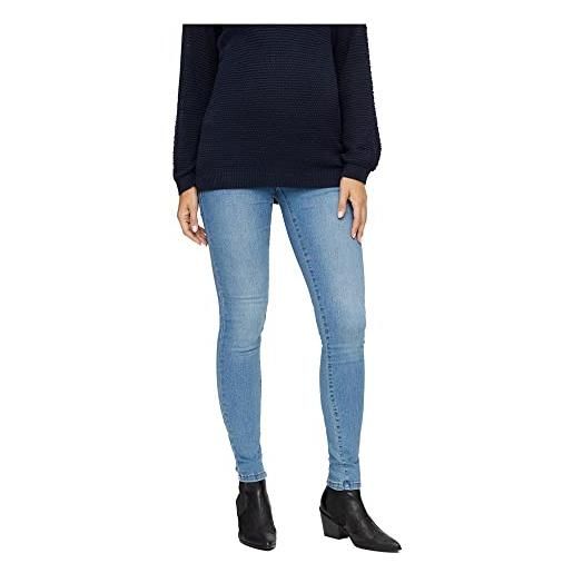 Mamalicious mlono slim jeans a. Noos, lavaggio: denim azzurro washed, 42 donna