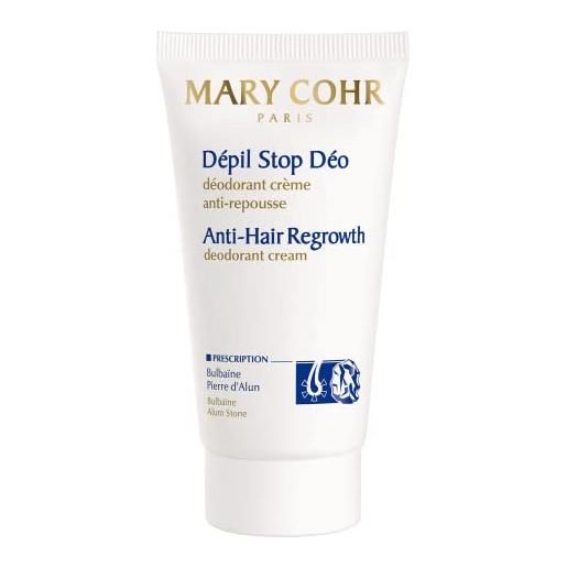 Mary cohr - dépil stop déo crema deodorante crema anti-repousse, azione lunga durata - tubo 50 ml