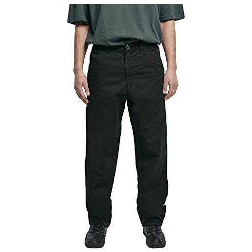 Urban Classics carpenter pants, pantaloni uomo, nero, 32