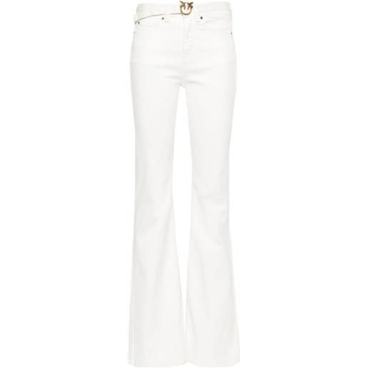 PINKO jeans svasati a vita media - bianco