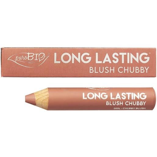 Purobio cosmetics blush chubby matitone long lasting 020l pesca