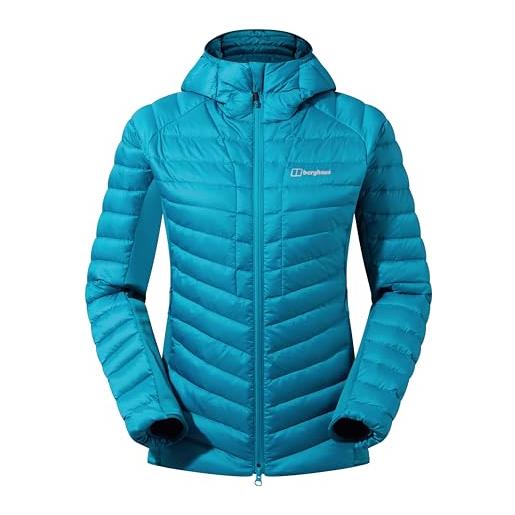 Berghaus tephra 2.0 hooded insulated giacca per donna, blu, 44