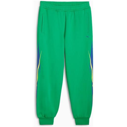 PUMA pantaloni della tuta bmw m motorsport ls per donna, verde/altro