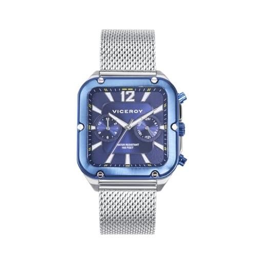 Viceroy reloj magnum 401327-35 hombre acero azul