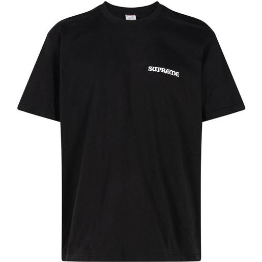 Supreme t-shirt worship - nero