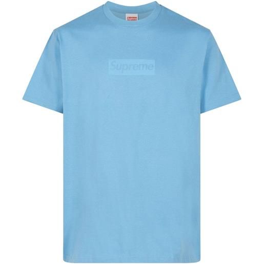Supreme t-shirt con stampa - blu