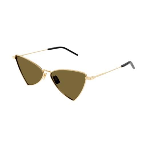 Yves Saint Laurent occhiali da sole Yves Saint Laurent sl 303 jerry 011 011-gold-gold-brown 58 13