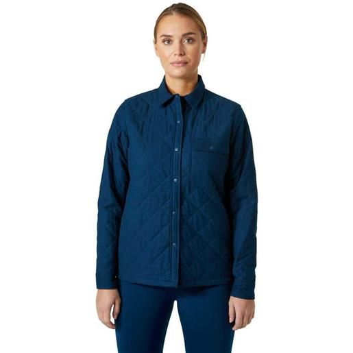 Helly Hansen isfjord insulated long sleeve shirt blu xs donna