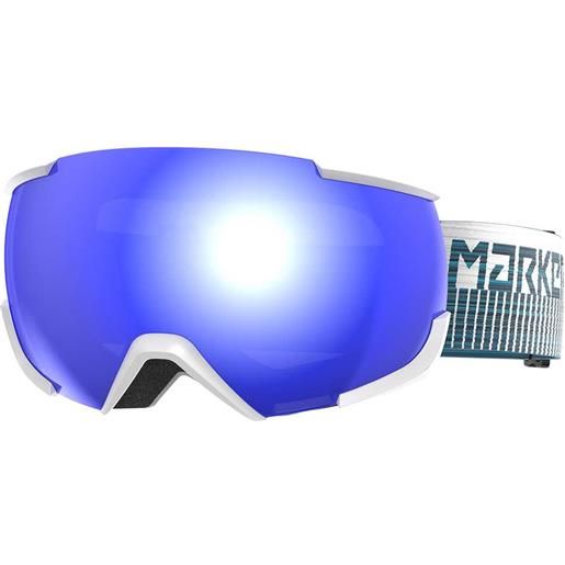 Marker 16: 10+ polarized ski goggles blu blue hd mirror/cat3+clarity mirror/cat1