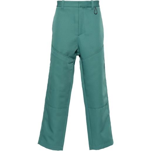 OAMC pantaloni shasta affusolati - verde
