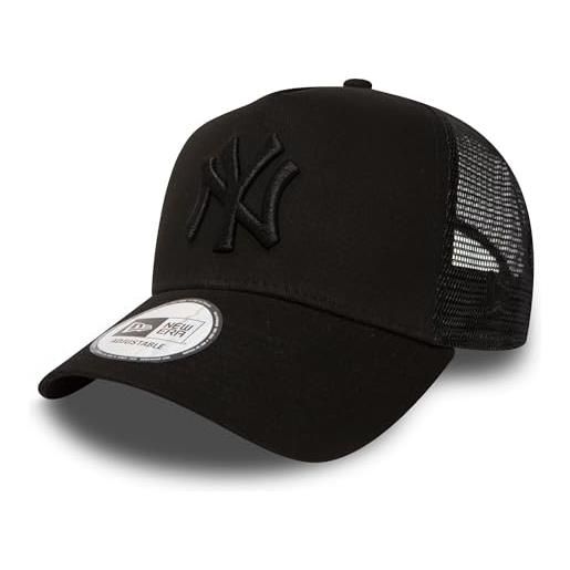 New Era new york yankees mlb clean nero 9forty a-frame berretto da camionista regolabile per bambini