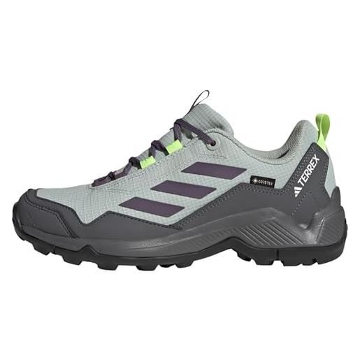 adidas terrex eastrail gore-tex hiking shoes, scarpe da escursionismo donna, semi flash aqua wonder beige preloved yellow, 38 eu