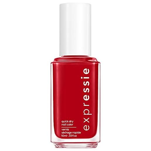 Essie smalto dal risultato professionale expressie, smalto ad asciugatura rapida, formula 3-in-1, pennello angolato per un'applicazione ancora più facile, seize the minute (190), 10 ml