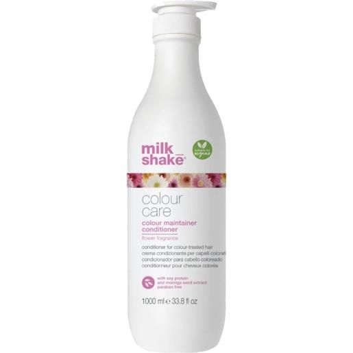 milk_shake colour maintainer conditioner flower fragrance 1000ml novita' 2023 - balsamo vegano capelli colorati