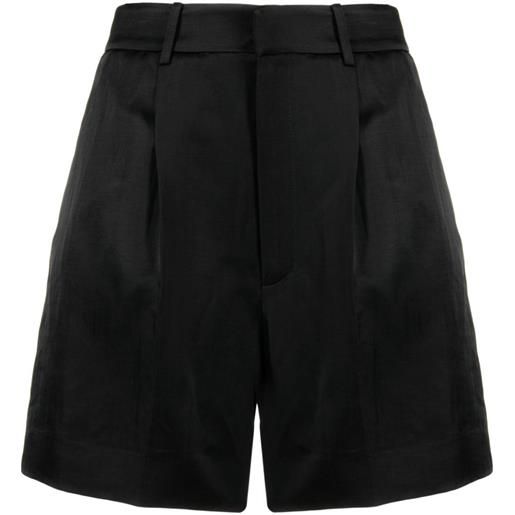 Ralph Lauren Collection shorts con ricamo - nero