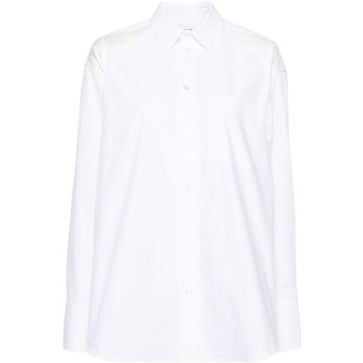 JW Anderson camicia con inserti - bianco