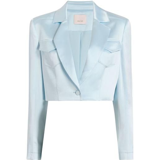 Cinq A Sept blazer crop ida - blu