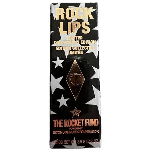 Charlotte tilbury x elton john limited edition rock lips lipstick | 3.5g | rocket girl