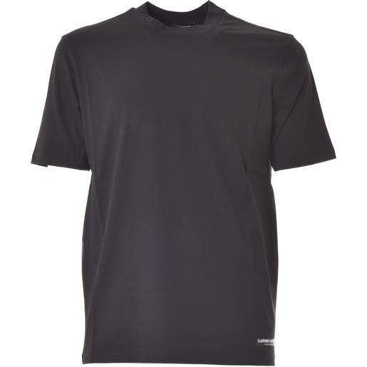 Costume National Contemporary t-shirt in cotone nera