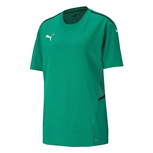 Puma teamcup jersey, maglietta uomo, pepper green, xl
