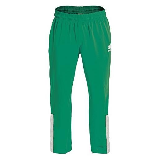 Luanvi basket quebec, pantaloni unisex - adulto, verde, 4xl