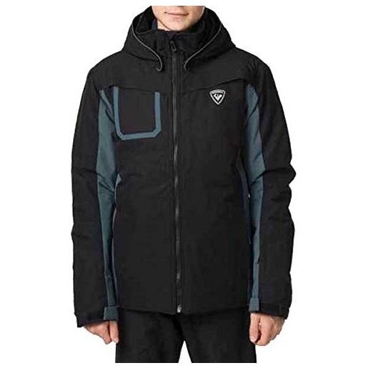 ROSSIGNOL boy ski jacket giacca da sci bambini, bambino, rliyj11, nero, 8 anni
