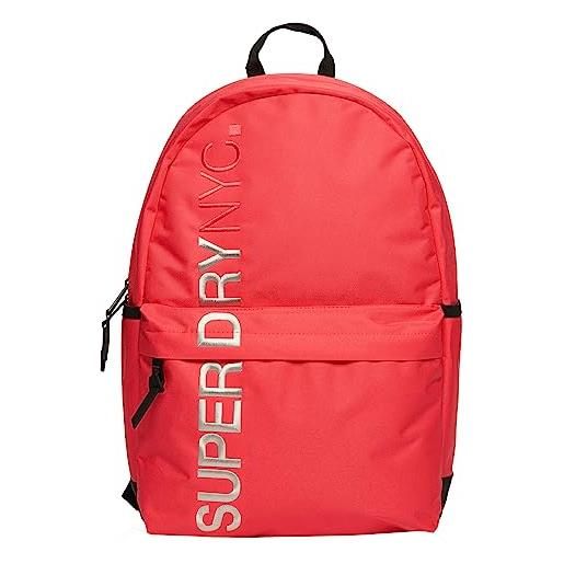 Superdry bag nyc montana active pink os donna, rosa attiva, taglia unica, casual