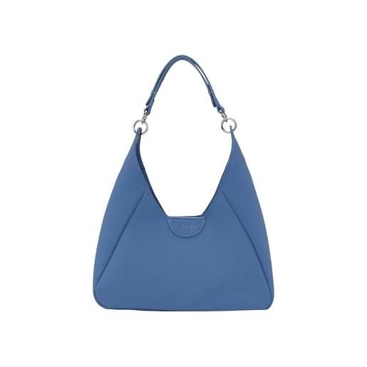 OBAG o bag - borsa shopper o bag ginevra in poliuretanica, blu (17 x 30 x 13 cm)