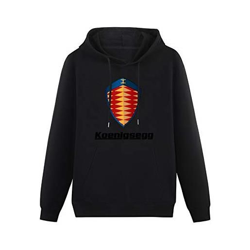 Mgdk long sleeve hooded sweatshirt swedish luxury cars koenigsegg agera brand logo cotton blend hoody