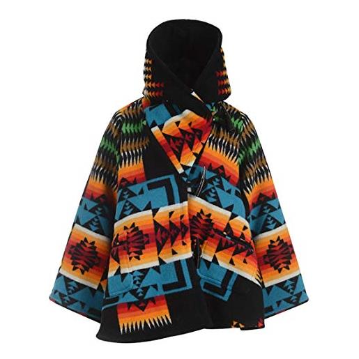 RIZ-ZOAWD cappotti caldi con cappuccio da donna invernale moda parka con giacche bottoni cosplay mantello cappotto 6-s