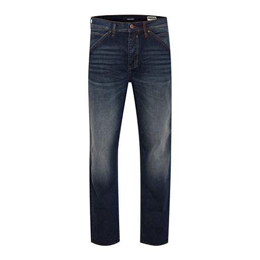 b BLEND blend jeans da uomo thunder regular fit, denim dark blue (200292), 38w x 30l
