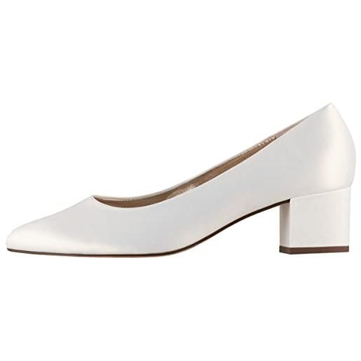 HÖGL studio 40, scarpe décolleté donna, bianco perlato 0300, 39 eu