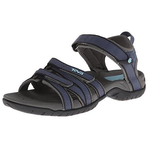 Teva tirra w's, sandali donna, blu (bering sea), 36 eu