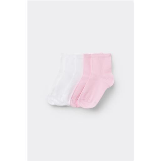 Tezenis 5 paia calzini corti in cotone leggero bimbi unisex unisex multicolore