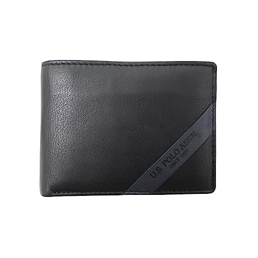 U.S. Polo Assn. portafoglio con portamonete wiuua2245mha nero