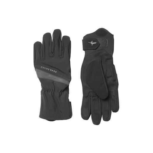 Sealskinz guantes de ciclismo impermeables para mujer, color negro, talla grande