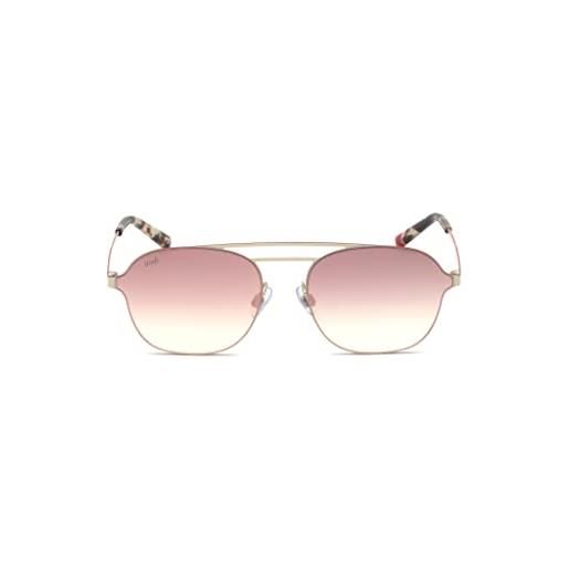 WEB we 0248 colore 21g bianco e rosa occhiali da sole donna