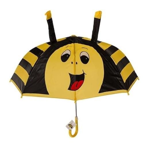 Ebiz ombrello per bambini, motivo: ape, multicolore, medium
