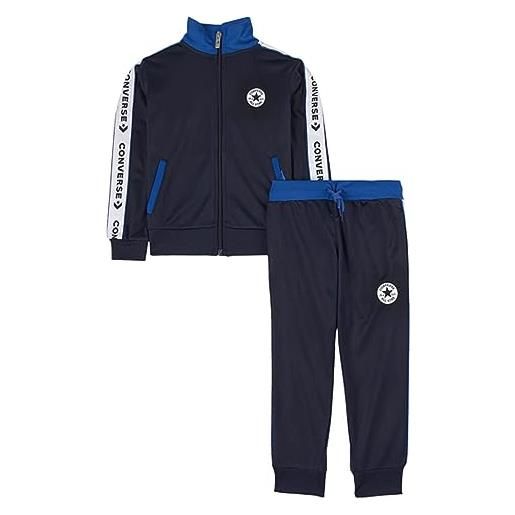 Converse tuta da ragazzi chuck tricot blu taglia 13-15 a codice 969891-695