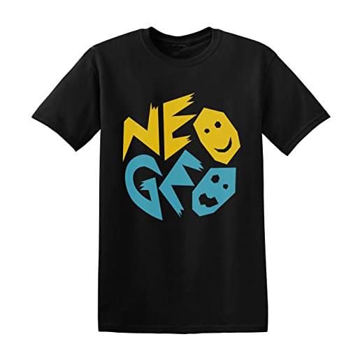 HOUYI neo geo shirt snk arcade video game console black white gildan t-shirt black xxl
