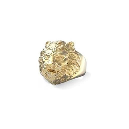 Guess anello lion king jumr01307jwyg66 marca, única, metallo, nessuna pietra preziosa