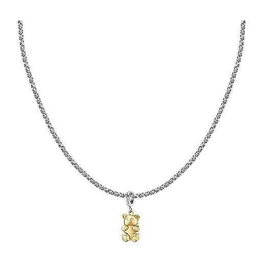 Morellato collana donna in acciaio, cristalli, collezione drops - scz1326