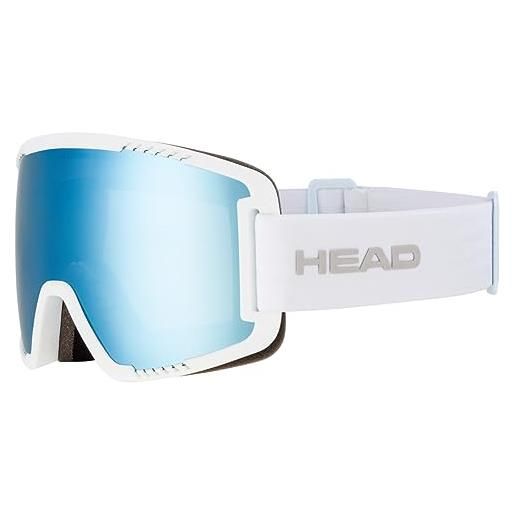 Head contex ski goggles, blu/bianco, m