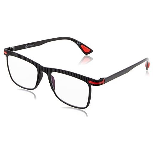 AirDP Style jacopo occhiali, c1 soft touch black, 52 men's