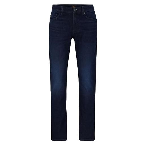 BOSS delaware bc-c pantaloni in jeans, turchese/aqua442, 36w x 36l uomo