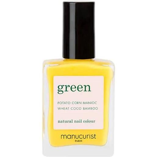 Manucurist green smalto gold button 15ml Manucurist