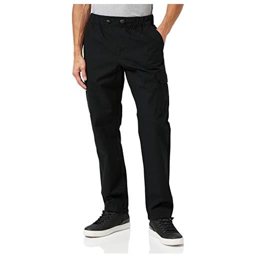 Urban Classics ripstop cargo pants pantaloni, nero (black 00007), 58 (taglia unica: large) uomo