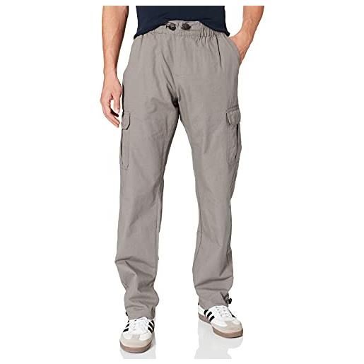 Urban Classics ripstop cargo pants pantaloni, nero (black 00007), 0 (taglia unica: xxxx-large) uomo