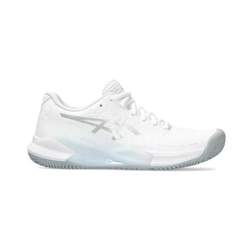 ASICS gel-challenger 14 padel, sneaker donna, white/pure silver, 36 eu