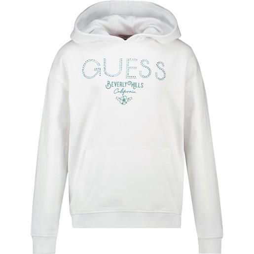 GUESS felpa con cappuccio logo bambina